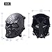 Outgeek Airsoft Mask Scary Skull Outdoor Full Face Mask Mesh Eye Protection Mask