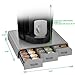 Mind Reader Single Serve Coffee Pod Organizer with 3 Drawers, 36 Pod Capacity, Countertop, 13.5