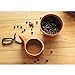 Nordic Handmade Kuksa Wood Outdoor Portable Camping Drinking Cup Coffee Mug with Carabiner