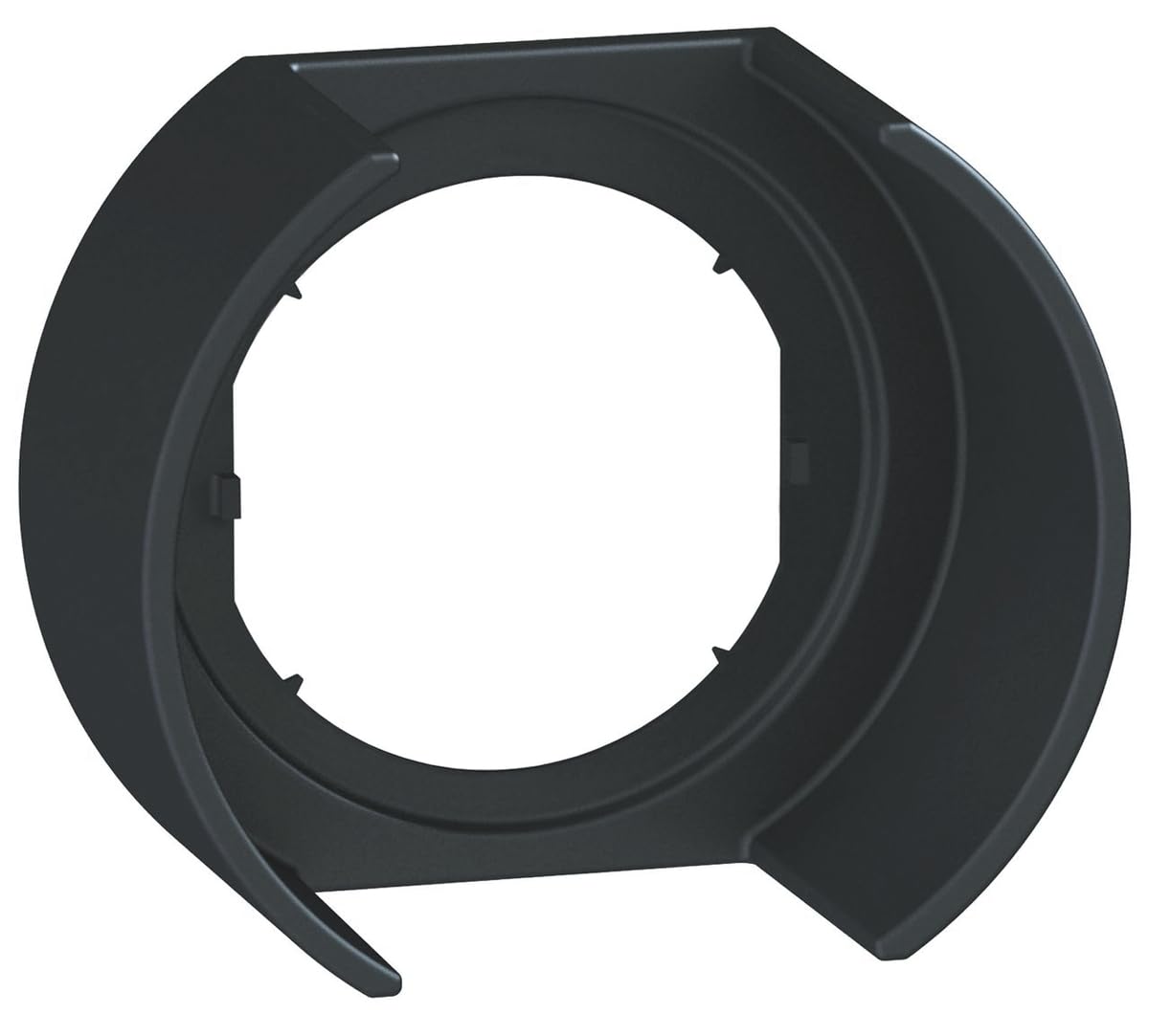 Schneider Electric ZBZ1902 Pushbutton Guard Black, Grd Hrh Envt Pbn