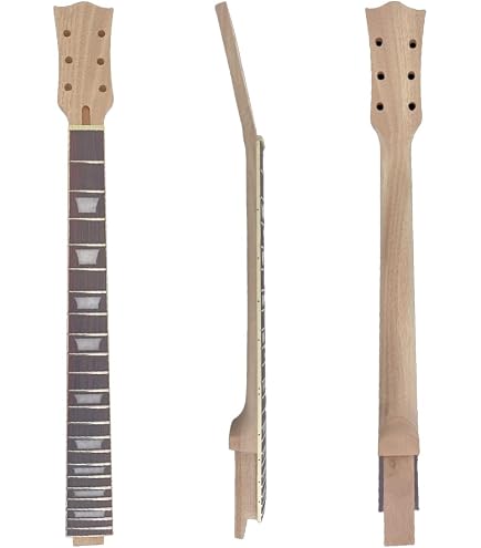 Amazon.com: Electric Guitar Neck Blank 22 Fret 24.75 inch Mahogany