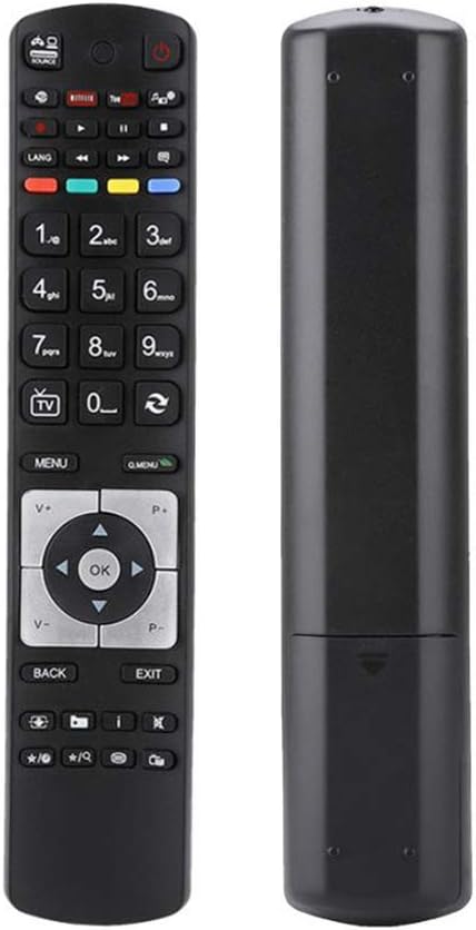 Universal Bush TV Remote Control Replacement, For Bush/Luxor/Hitachi/Polaroid/Digihome/Celcus/Finlux TVs, Works Straight Away