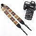 Eggsnow Camera Strap Universal Shoulder Neck Strap Vintage Anti-slip Belt for All SLR/DSLR Camera (Nikon Canon Sony Pentax etc)-Brown