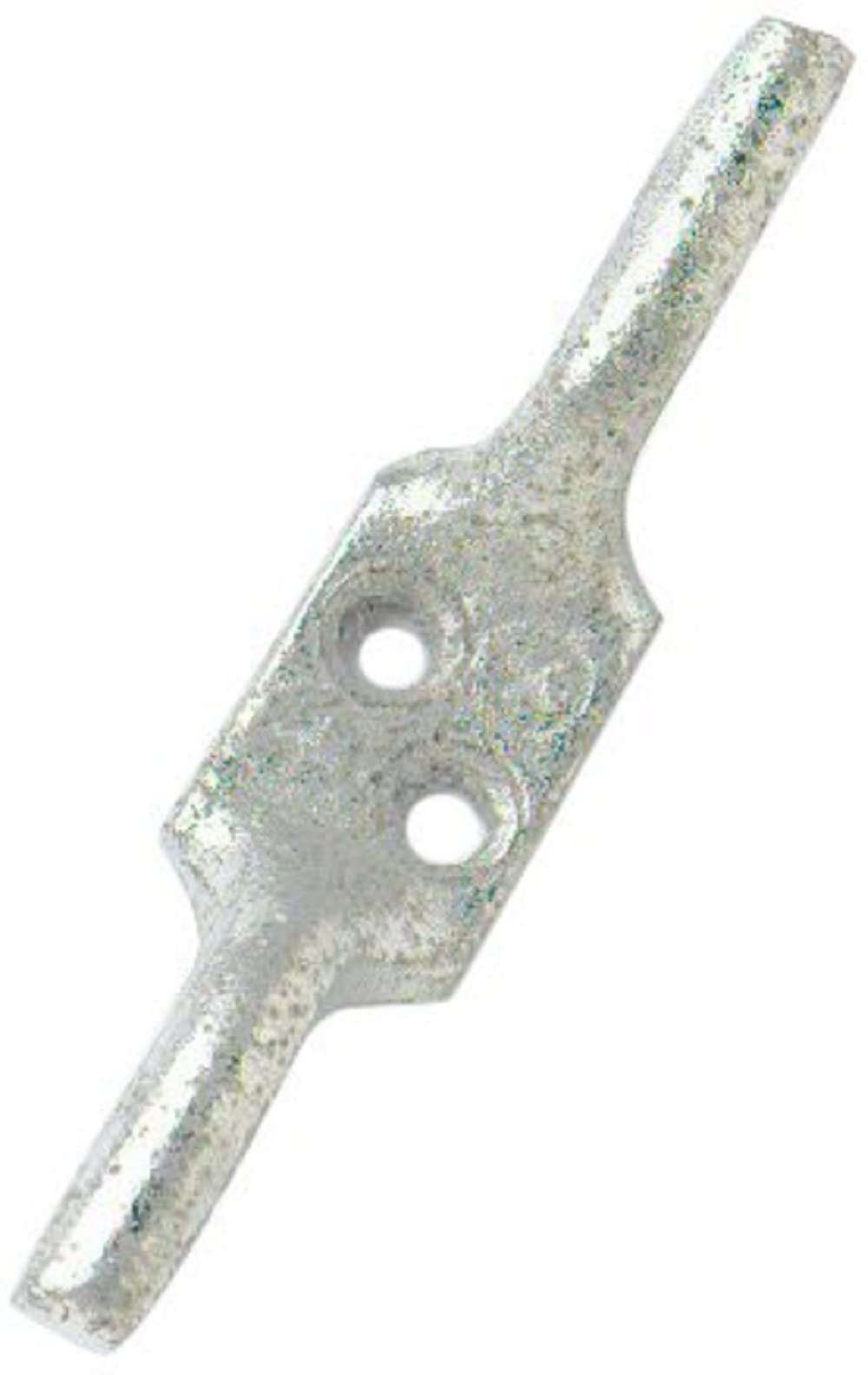 Merriway® BH00255 (2 Pcs) Cleat Trailer Hooks, 100 mm (4 inch) Galvanised - Pack of 2 Pieces, Grey