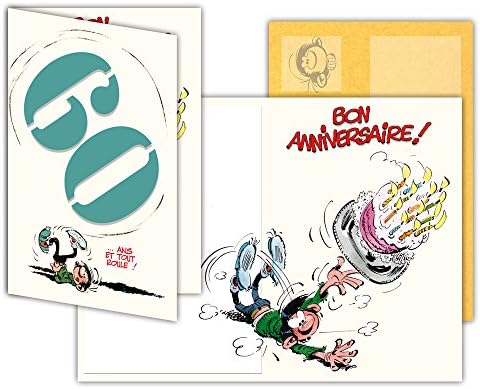Amazon Com Gaston Lagaffe Glct 6057 60th Birthday Card Office Products Amazon Com Gaston Lagaffe Glct 6057 60th Birthday Card Office Products