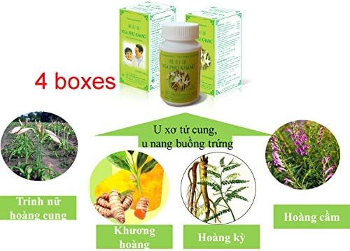 Nga Phu Khang x 4 jars- Crinum latifolium - Support ovarian or prostate problems