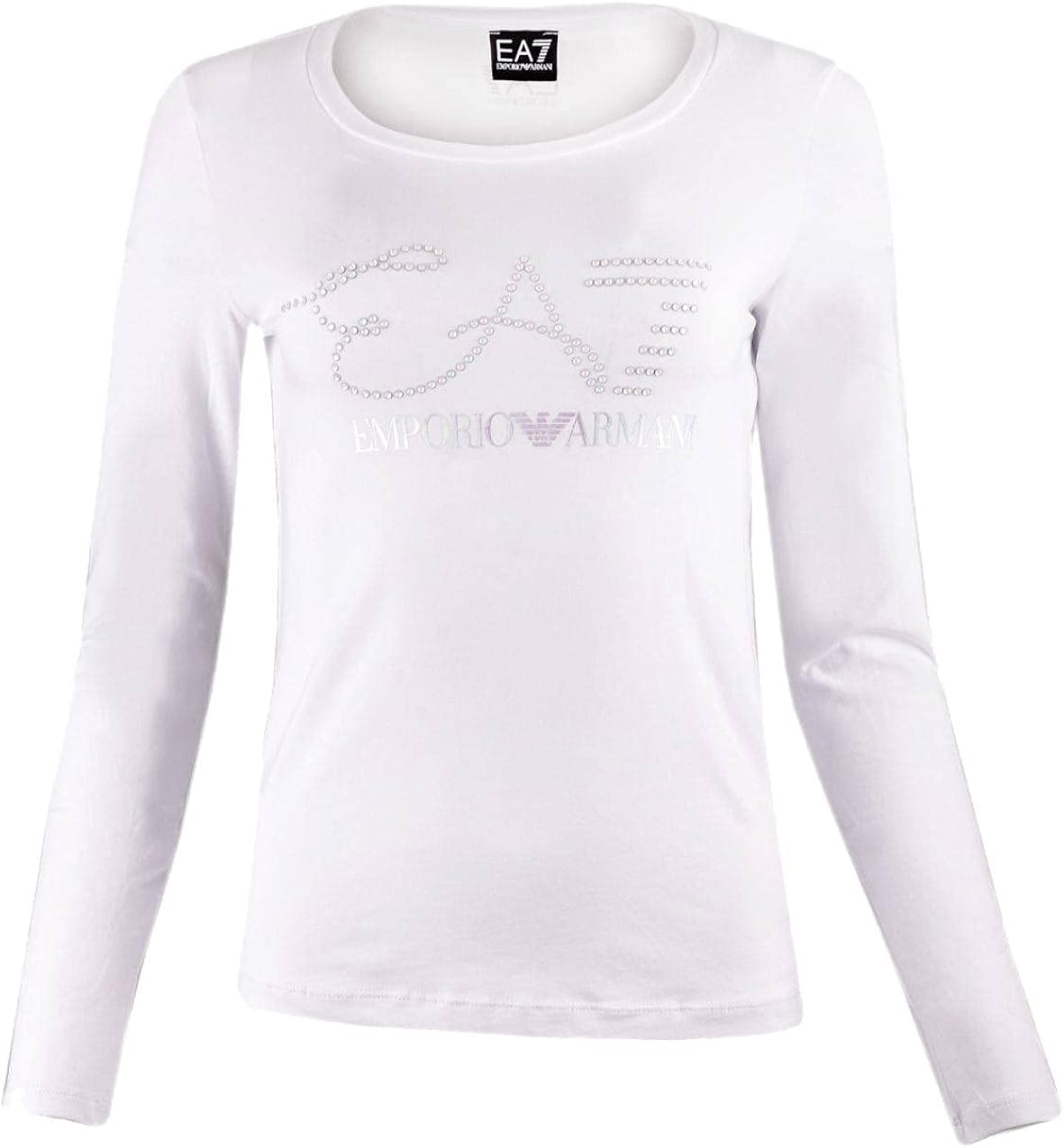 Emporio Armani T Shirt Long Sleeves EA7 Women 6ZTT84 White White L