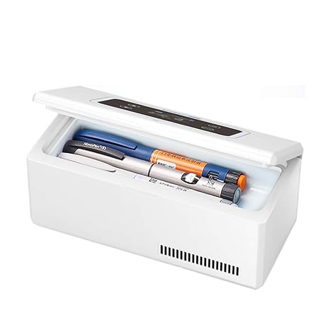 Aida Bz Caja refrigerada de Mini insulina portátil, USB Recargable ...