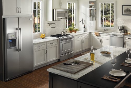 NEW Frigidaire Professional 4 Piece Stainless Steel Appliance Package with Gas Slide In Range #6
