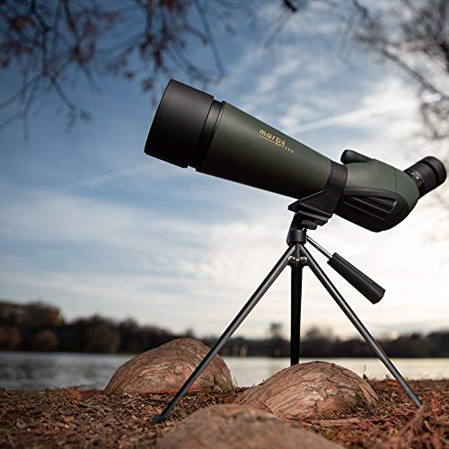 MARBS 2060x80 Spotting Scope with Tripod, HD Dual Focusing, Prism BAK4 , Phone Adapter, Remote