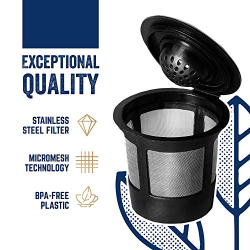 Reusable Cups Compatible with K Cups Keurig 2.0 & 1.0 Brewers Easy To
