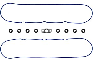 Onseeda Valve Cover Gasket Set fit for Chevy Silverado, Suburban, Tahoe, Trailblazer, GMC Sierra, Yukon, Envoy, Cadillac Esca