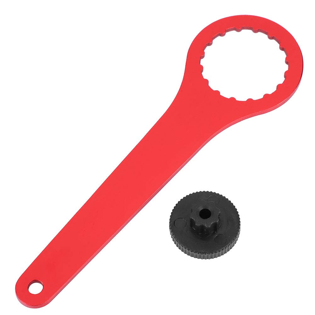 Alomejor Bicycle Bottom Bracket Wrench Spanner Mountain Bike Repair Tool for BB91 BB109 BB30SH PF30SH BB86-30 BB30-30 BB Tool(Red)