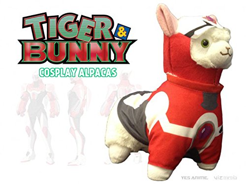 Tiger & Bunny Barnaby Brooks Junior Hero Suit Cosplay Alpaca Prime Plush, 12