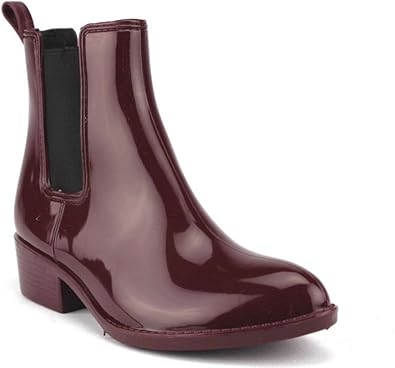 ankle high rain boots