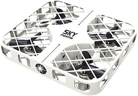 Aparts White Predator Mini RC Quadcopter Drone with 2.4Ghz 4 CH 6 Axis Gyro Helicopter