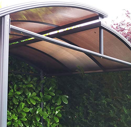 DMS Grillpavillon | Grillzelt | Raucherpavillon | Überdachung | Unterstand mit Abzug aus Aluminium | mit Abstellfläche… – Bild 7