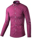 SUCFORST Men's Casual Slim Fit Long Sleeve Button - Down Shirts