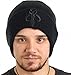Star Wars Mandalorian Black Cuff Beanie Hat