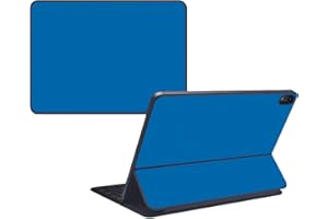 MightySkins Skin Compatible with Apple Magic Keyboard Folio for iPad 10th Gen (2022) - Solid Blue | Protective, Durable, and 