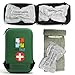 Prep Trust Emergency First Aid Israeli Battle Dressing Compression Bandage, (Two 6 Inch Bandages with Case-Green)