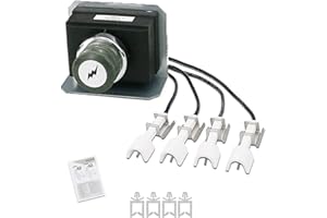 GRISUN 7629 Igniter Kit Replacement for Weber Genesis E/S-330 with Front Mounted Control Panel (2011-Newer) Electronic Igniter, Compatible with Weber Parts 65946 - Genesis 300 Series, Easy to Install