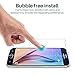 [3 Pack] L K Screen Protector for Samsung Galaxy S6, [Frame-Installation] Tempered-Glass 9H Hardness, Lifetime Replacement Warranty