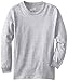 MJ Soffe Big Boys' Youth Pro Weight Long-Sleeve T-Shirt, Athletic Heather, Medium
