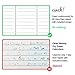 Magnetic Dry Erase Weekly Calendar for Fridge: with Stain Resistant Technology - 17x12