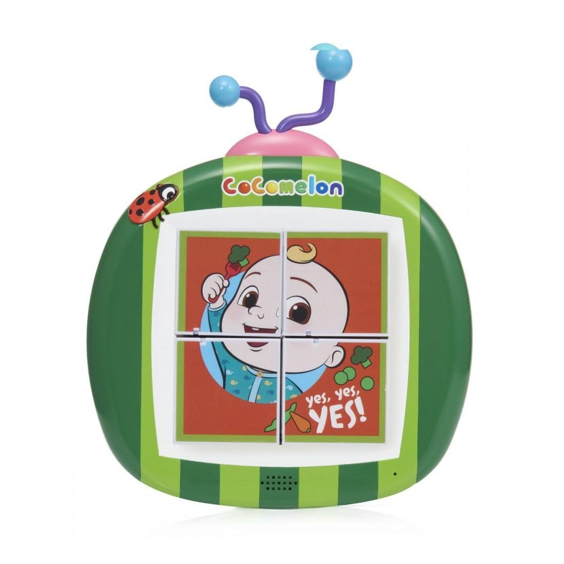 CoComelon Toys Musical Clever Building Blocks | Pre-school Learning Toy that Plays 6 Nursery Rhyme Songs | For Toddlers both Girls and Boys 2, 3, 4 and 5 years old