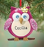Personalized Sweet Owl Ornament