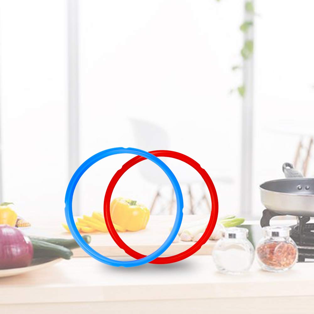 Accessory Set for 8 Quart Instant Pot Only with Sealing Rings, Tempered Glass Lid, and Steamer Basket …