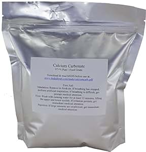 Amazon.com: 1 lb Food Grade 97+% Calcium Carbonate from ...