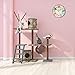 KI Store Wall Clocks Decorative Silent Pink Wall Clock for Girls 12-Inch Bedroom Living Room Kitchen
