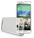 TUDIA Ultra Slim LITE TPU Bumper Protective Case for HTC One (E8) (Clear)