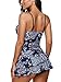 Urban Virgin Women Ruched Retro One Piece Swimdress Swim Dress Swimwear Slimming Skirt Swimsuits Bathing Suit Dress