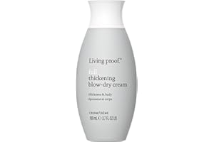 Living Proof Full Thickening Blow-Dry Cream – All-Day Fullness, Shine, Lightweight Conditioning, Heat Protection for Fine or Flat Hair