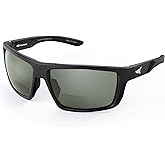 KastKing Waccamaw Polarized Bifocal Sunglasses, x1.5 x2.0 x2.5 Magnifications, Wrap Around Sport Reader Sunglasses for Men
