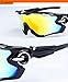 2017 Newest Outdoor Sports Fashion Sunglasses.Great For Cycling Driving Hiking Skiing or Fishing.Changeable Lenses and Unbreakable High strength
