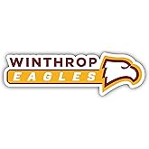 Winthrop University 4 Inch Wide Colorful Vinyl Decal Sticker Officially Licensed Collegiate Product
