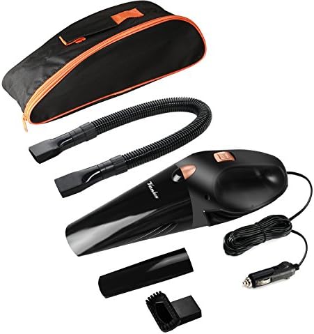 Vanken Car Vacuum Cleaner, Portable 12v 106w Wet Dry Vac, Handheld Auto Vacuum Dust Buster with Carrying Bag