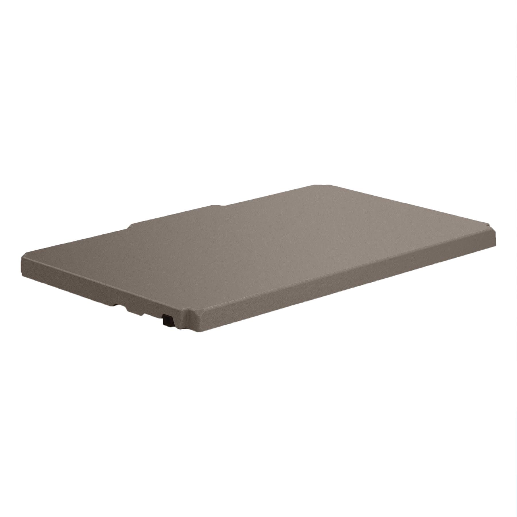 Photo 1 of Suncast 28" Add-On Storage Cabinet Shelf for Tall Storage Cabinets, Modular Shelving, 18" Deep, Steel Reinforced, 50lb Capacity, Platinum, Made in The USA