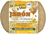 Jabon De Avena Y Miel (Oatmeal and Honey Soap)12 Bars $14.99 Use Once and See the Difference