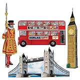 Beistle 55516 British Cutouts, 16-Inch, 4-Pack