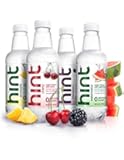 Hint Fruit Infused Water Variety Pack, (Pack of 12) 16 Ounce Bottles, 3 Bottles Each of: Crisp Apple, Watermelon, Pineapple, and Blackberry, Unsweet Water with Zero Diet Sweeteners