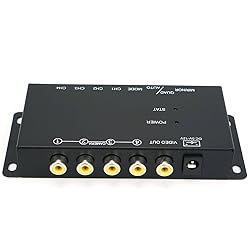 Toughsty™ 4Ch Mini Color Video Quad Splitter