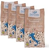 Del Colle Piemonte Cannellini Beans, 1.1 LB (500 g) &ndash; Italian Dried White Kidney Beans. Good Source of Fiber for Mediterranean Diet, Salad, Pasta and Soup. Sproutable, Vegan, Kosher. (Pack of 4)