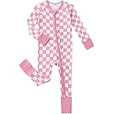 SUZEL Baby Viscose from Bamboo Pajamas - Infant Boys Girls Footless Zippy Pjs Sleep 'N Play Clothes - One Piece Romper