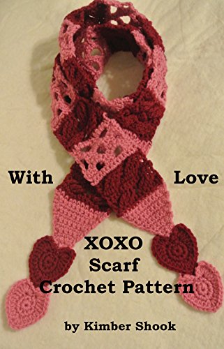 With Love XOXO Scarf Crochet Pattern