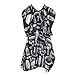 Chartsea Professional Cutting Hair Waterproof Cloth Salon Barber Gown Cape Hairdressing Hairdresser (A)